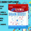 Brain Boost Supplement 5 Packs 20 capsules Energy Focus Productivity Nootropic Caffeine - Image 6
