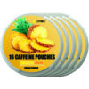 56mg Lyvwel Pineapple Crush Upper Deckys Caffeine Pouches - 5 Jars (80 Pouches Total) Pouches Caffeine Nootropic Energy Tobacco Free - Image 2