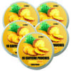56mg Lyvwel Pineapple Crush Upper Deckys Caffeine Pouches - 5 Jars (80 Pouches Total) Pouches Caffeine Nootropic Energy Tobacco Free - Image 3